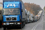 Профсоюз дальнобойщиков требует отмены реформы транспортного налога