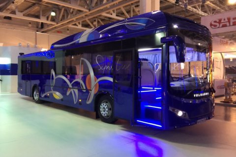 "Volgabus" презентовал свою новую разработку - междугородний газомоторный автобус