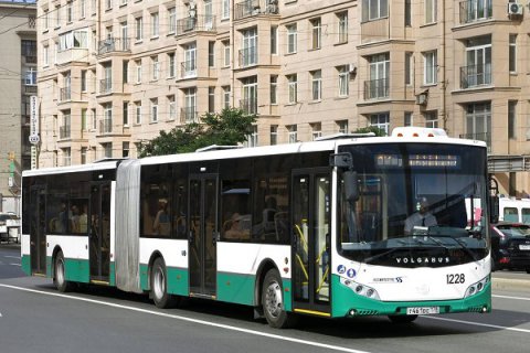 Автобусы «Volgabus» особо большой вместимости появятся на улицах Петербурга