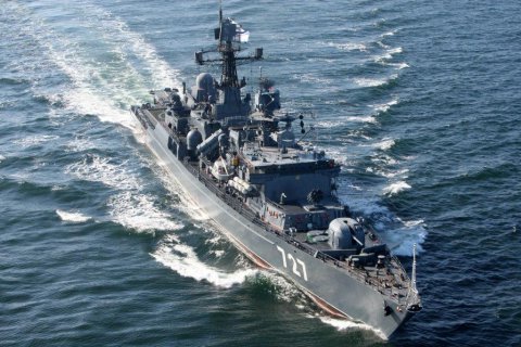 Американский эсминец опасно маневрировал возле «Ярослава Мудрого»