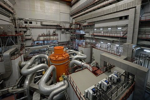Реактор на быстрых нейтронах Белоярской АЭС вывели на 100% мощность