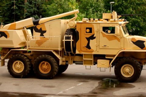Новейшая мобильная самоходная артиллерийская установка «Флокс»