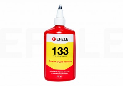 Анаэробный клей Efele 133
Тиксотропный анаэробный состав средней прочности и вы...