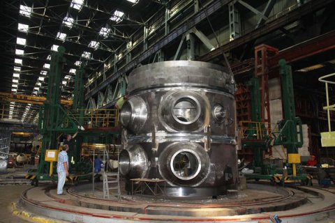 Завершен контроль качества кольцевого шва на полукорпусе второго реактора силовой установки РИТМ-200