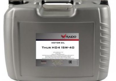 RAIDO Thur HD4 15W-40 / ACEA: A3/B4-12, E7-12 API: CI-4/SL - Универсальное высок...