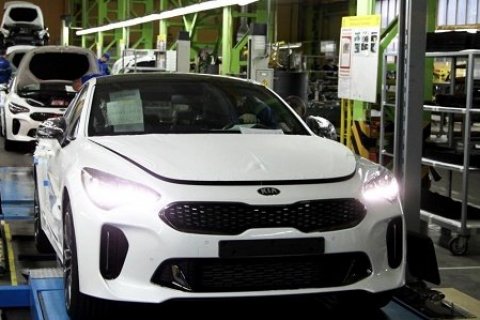Калининградский АВТОТОР приступил к производству самого мощного автомобиля KIA Stinger