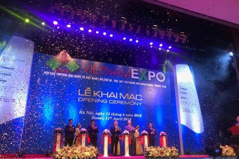 В Ханое открылась российская экспозиция международной многоотраслевой выставки Vietnam Expo 2018