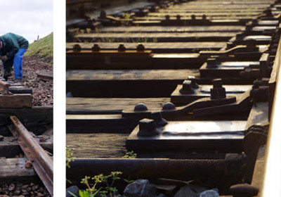 Строительство и ремонт железных дорог