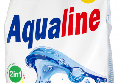 Порошок «Aqualine universal» для белого и цветного белья 2,5 кг/ кор. 4 шт