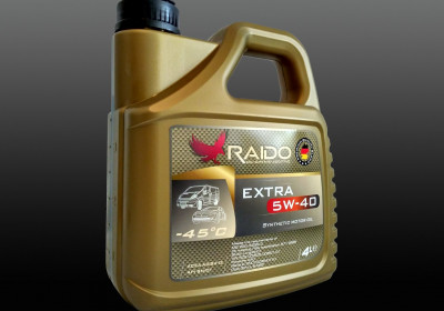 RAIDO Extra 5W-40 - самое современное, синтетическое, универсальное моторное мас