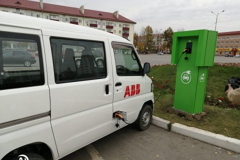 ABB открывает первую электрозарядную станцию в Республике Башкортостан