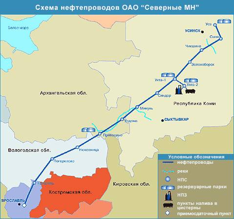 Транснефть сибирь карта