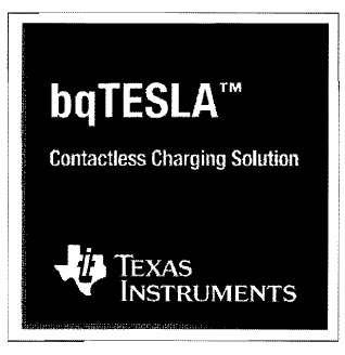 Рис.2, Логотип инструментария разработчика беспроводной передачи энергии bqTESLA (Texas Instruments)