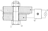 Полимерный изолятор, состоящий из несущего тела, металлической арматуры и защитной трекингостойкой оболочки со световым индикатором