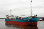 Новый танкер-бункеровщик отплывает в Норвегию