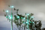 Новые уличные фонари на энергии ветра