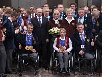 Путин наградил российских паралимпийцев орденами «За заслуги перед Отечеством»