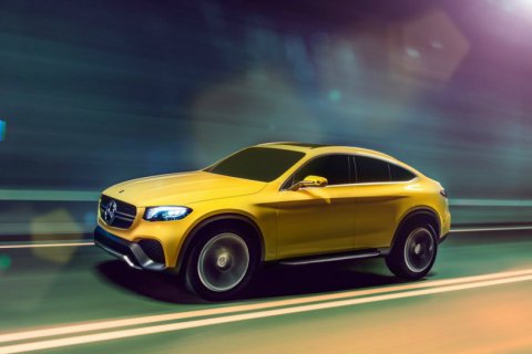 Mercedes-Benz GLC Coupe — предвестник конкурента BMW X4