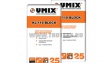 Клей для блоков KL-110 BLOCK, Производство: Юмикс
Упаковка: крафт-мешки по 25 к...