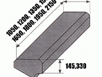 Основные ступени (типа ЛС) длиной до 1500 мм включительно для лестниц, ЛС 11-1, ...