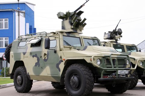 В 2016 году ВС России получат бронеавтомобили «Тигр-М» с БМДУ «Арбалет-ДМ»