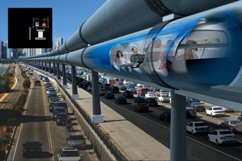 Вакуумный поезд Hyperloop соединит Москву и Лондон