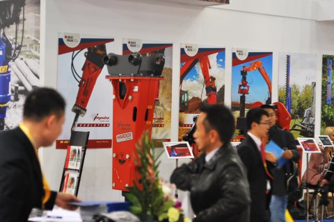 Гидромолоты Impulse на выставке Bauma Shanghai