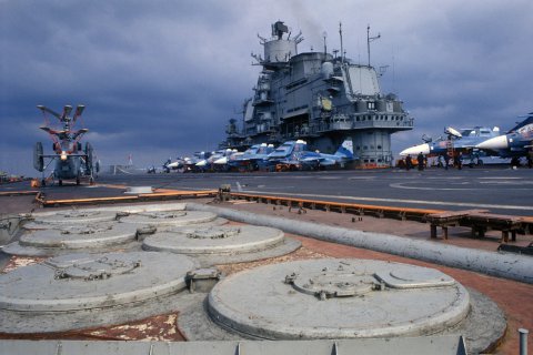 Авиафинишеры «Светлана-2», на авианосце "Адмирал Кузнецов", отремонтировали за 40 млн рублей