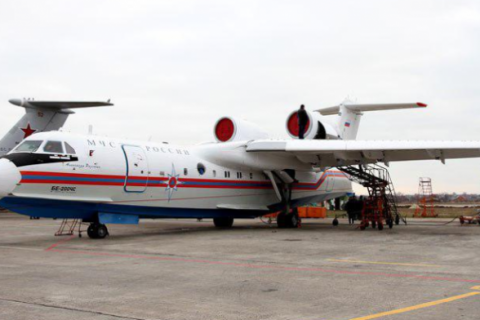МЧС России получит первый серийный самолет Бе-200ЧС