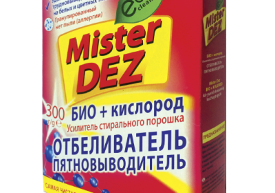 Mister Dez БИО + КИСЛОРОД усилитель стирального порошка 300г