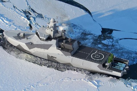 В Санкт-Петербурге заложили для ВМФ первый боевой ледокол-буксир-корвет с "Калибрами"