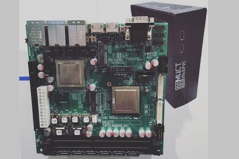 «Росэлектроника» готовит к выпуску первую тестовую партию малогабаритных компьютеров Эльбрус 101-РС