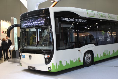 Новый электробус КАМАЗ с литий-титанатными батареями Drive Electro