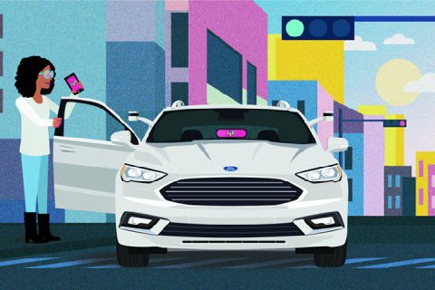 Ford и Lyft объединились для продвижения беспилотных такси