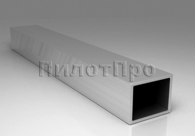 Алюминиевая труба, квадратная, 20х20х1,5 (2,0м)