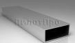 Алюминиевая труба без обработки поверхности, прямоугольная, 40х20х1,5 (2,0м)