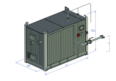 ТЗК-100 учёт в единицах массы Комплекс ТЗК-100 контейнерного исполнения