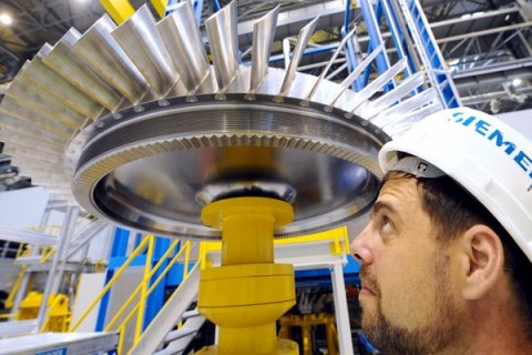 Siemens начал ремонтировать газовые турбины в России