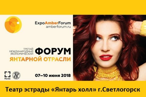 Международный экономический форум янтарной отрасли пройдёт с 7 по 10 июня в Светлогорске