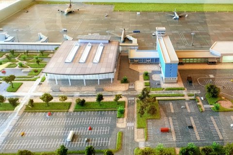 Закладка фундамента нового терминала аэропорта Хабаровск близится к завершению