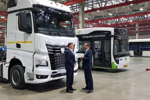 КамАЗ представил первый российский грузовик премиум класса
