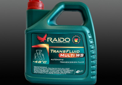 RAIDO Trans Fluid Multi WS Синтетическая жидкость ATF Synthetic Multi-Vehicle