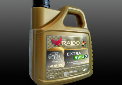 RAIDO Extra 5W-30 топливосберегающее универсальное полностью синтетическое мото