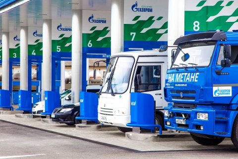 В российских регионах начато масштабное строительство газозаправочных станций и перевод транспорта на газовое топливо