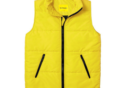 Мужской утепленный жилет Simple Vest Yellow