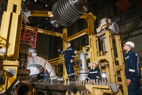 На Кировском заводе завершены испытания турбогенератора для ледокола «Урал»