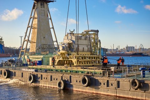 Кировский завод завершил поставку паротурбинной установки для ледокола «Урал»