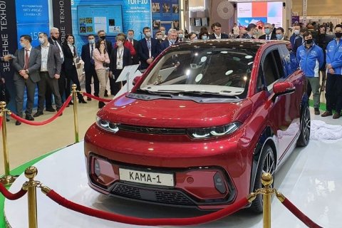 ПАО КАМАЗ представил компактный городской электромобиль «КАМА-1»