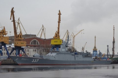 Северная верфь готовится передать Военно-Морскому Флоту корвет «Гремящий»