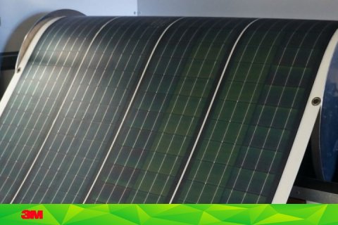 Компании 3M и Solartek представили гибкую солнечную батарею для крыш и фасадов